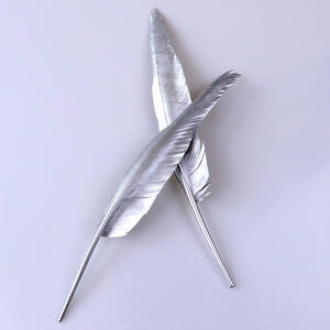 Goose Pointers Plumas de ganso de 10-13 pulgadas para vestido de novia - Product Image 2