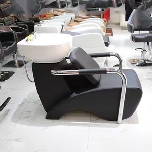 Sillón de Lavacabezas Directo de Fábrica, Cama Cosmética Reclinable para Lavado de Cabello, para Peluquería/Salón de Belleza - Product Image 1