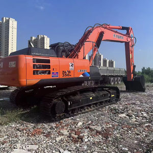 Excavatrice sur chenilles hydraulique Hitachi ZX350 d'occasion, économique, 35 tonnes, bon état, faible nombre d'heures, moteur et engrenages, modèle 2022, godet de 1,4 m³ - Product Image 2