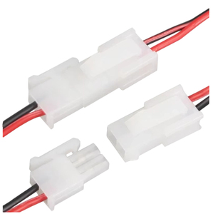 Fabrieksdirecte verkoop 5557 verzinkte koperen slimme huishoudelijke apparaten verbindingskabel 2-polige mannelijke/vrouwelijke aansluitingen PVC draadboom - Product Image 4
