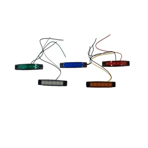 Piezas de Sistema de Iluminación para Camiones de Alta Calidad, 24 V, 6 LED, Cinco Colores, Luz Lateral Universal para Camión, Luz de Señalización para Camión - Product Image 2