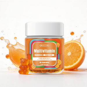 Complément Multivitaminé Bio Halal Végétalien pour Adultes, Marque Blanche, 60 Bonbons Gommeux avec Biotine et Folate, pour Hommes et Femmes - Product Image 1