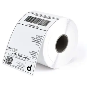 Manufacturer Wholesale Waybill A6 Direct Thermal Paper Stickers 100x150 Shipping Label 6x4 Thermal Label