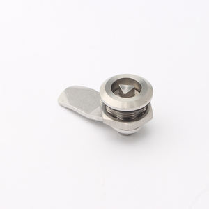 أقفال أنبوبية صناعية عالية الأمان من الفولاذ المقاوم للصدأ، أقفال كام رباعية الدوران لخزائن التوزيع - Product Image 3