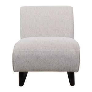 Poltrona Imbottita Contemporanea in Tessuto Grigio, Design Moderno per Soggiorno e Camera da Letto - Product Image 2