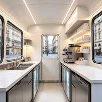 Food Truck à Démarrage Rapide : Fast-food, chocolat et boissons chaudes - Disponible à tout moment, personnalisable et conduisable