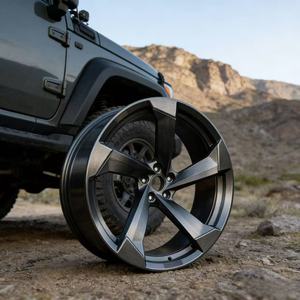 Nuevas <span class=keywords><strong>Llantas</strong></span> Forjadas de Alto Rendimiento TXING de 5 Radios, 19-23 Pulgadas, 5x112, Monobloque para <span class=keywords><strong>Audi</strong></span> A4/S4/<span class=keywords><strong>RS5</strong></span>/RS7 B8/B9 - Product Image 2