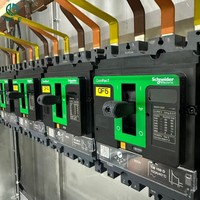 Armoire de distribution d'alimentation principale triphasée en acier inoxydable étanche avec panneau MCCB pour système de distribution d'alimentation basse tension industriel