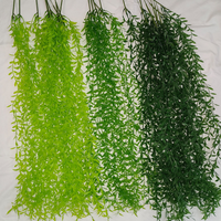 Décoration murale en lierre artificiel, fausses feuilles de plantes, 100-200 cm réglables pour intérieur, extérieur, toile de fond de mariage en Chine