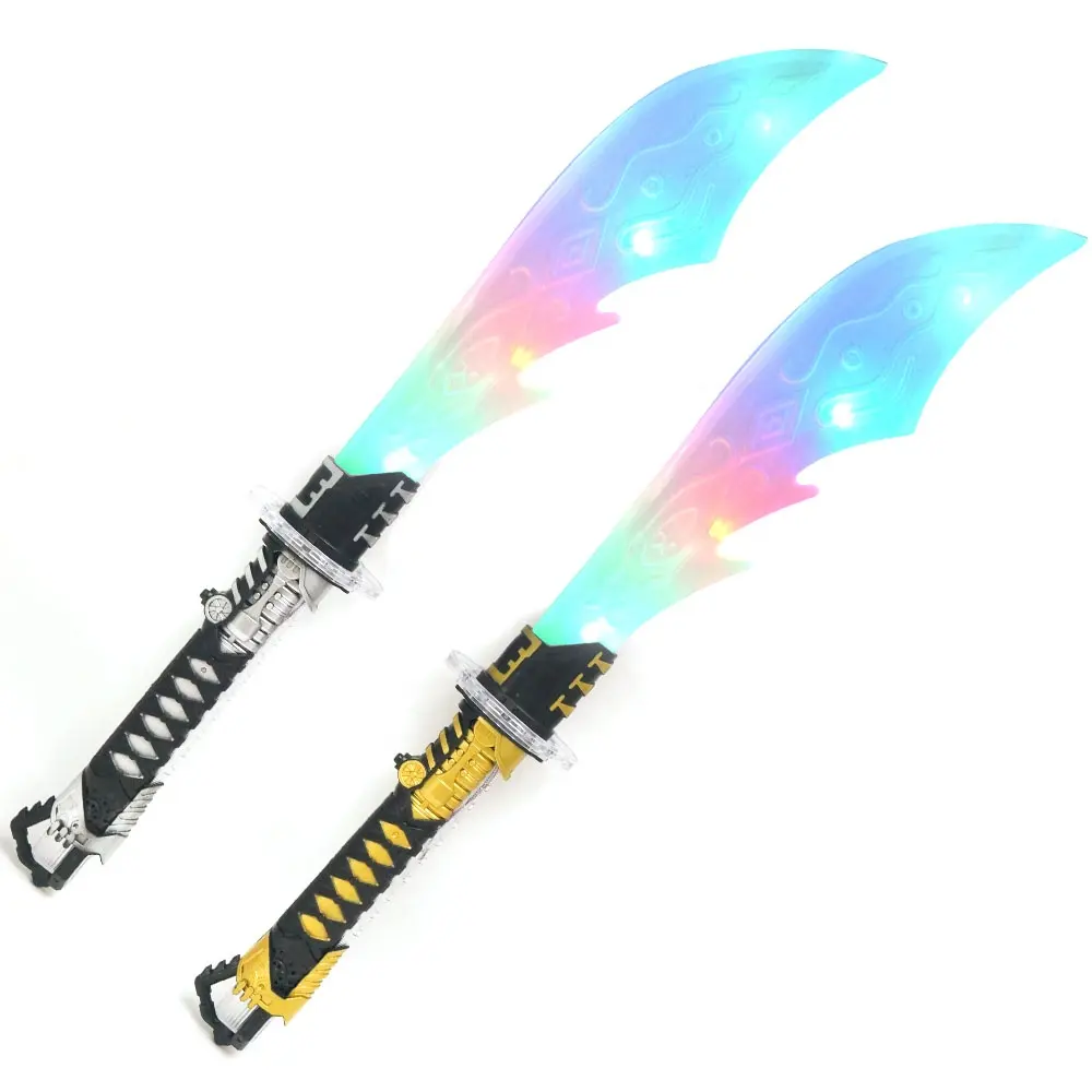 Hot Selling Glowing Lightsaber With sound Cosplay Plastic led swords toys