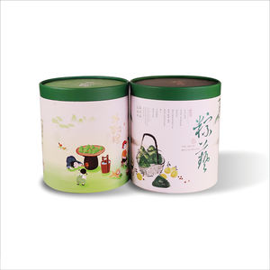 Food grade <b>round</b> cylinder <b>box</b> custom logo printed cylinder gift <b>box</b> for food packaging - Product Image 6
