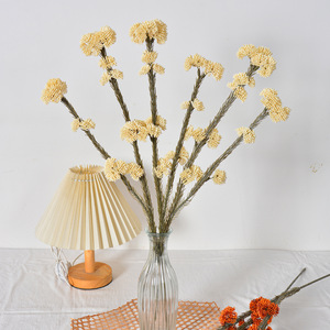 Flor Artificial de Cabeza Redonda Jiale, Rama Individual de Plástico, Decoración para Bodas y Hogar - Product Image 3