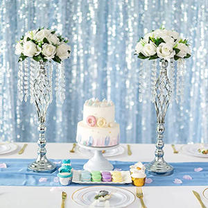 IN OFFERTA <span class=keywords><strong>Centrotavola</strong></span> per Matrimoni Decorazioni per Tavolo <span class=keywords><strong>Vaso</strong></span> Oro per <span class=keywords><strong>Centrotavola</strong></span> <span class=keywords><strong>con</strong></span> Cristalli Lampadario per Eventi Compleanni Arredamento Casa - Product Image 5