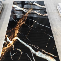 Panneau mural en marbre PVC durable de haute qualité Feuille UV Différents modèles-Style traditionnel Imperméable