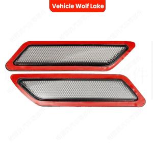 Cubierta de Luz Lateral para BMW F30 Wolf Lake, Color Gris Ahumado, ABS, 2013-2015, Reflector de Luz para Parachoques Delantero - Product Image 2