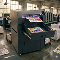 Machine de découpe d'étiquettes industrielle ZD500 PLUS SE, double tête de découpe et de pliage, alimentation automatique, 1000 feuilles, découpe à l'emporte-pièce, Polloter