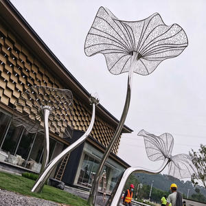 Customized Large Stainless Steel <b>Outdoor</b> Metal Sculpture, <b>Mirror</b>-finished Animal <b>Garden</b> Landscape Art Pieces by Manufacturers - Product Image 5