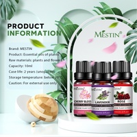 Huile Essentielle Biologique Pure à 100% pour Diffuseur d'Huiles Aromatiques, Coffret Cadeau d'Huiles Essentielles Naturelles, Huile Parfumée en Gros, Senteur Boisée 10ml