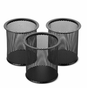Vente en gros de porte-stylos en métal rond NEISY pour le rangement des fournitures de bureau - Product Image 5