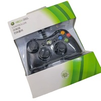 Vente directe - Manette de jeu filaire à vibration pour Xbox 360 - Boîte verte - Compatible PC