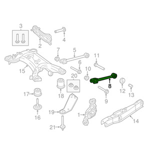 Barra de Suspensión Chrysler 200 Dodge Avenger 68186064AC, Pieza de Repuesto del Sistema de Suspensión MacPherson - Product Image 4