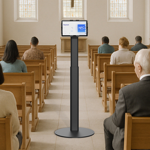 Máy tính bảng 10 inch Dual Type-C tap để trả tiền nhà hàng máy tính bảng đặt hàng kiosk kỹ thuật số biển tặng kiosk NFC Android Máy tính bảng POS NFC - Product Image 6