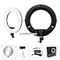 Yidoblo Fd-480 96w Ringlight 18 pouces 3200k-5500k Lampe photographique professionnelle à intensité variable pour téléphone Led 18 pouces Ring Light