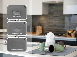 <span class=keywords><strong>Tapis</strong></span> <span class=keywords><strong>de</strong></span> séchage <span class=keywords><strong>de</strong></span> vaisselle en pierre, super absorbant, en marbre, antidérapant, pour la <span class=keywords><strong>cuisine</strong></span> - Product Image 3