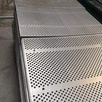 Grillage perforé en acier inoxydable 304 sablé, découpé au laser, plaque personnalisée, usinage CNC OEM, maille de protection