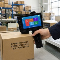 Printer Inkjet Genggam Willita 25.4mm Mesin Pengkodean Portabel Industri untuk Logo Tanggal Kedaluwarsa Kode QR Barcode Pengkodean Batch