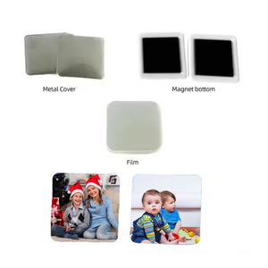 Machine à presser les badges magnétiques pour réfrigérateur, manuelle, 55*55 mm, machine à fabriquer des badges carrés pour les industries de la restauration, nouveauté - Product Image 4