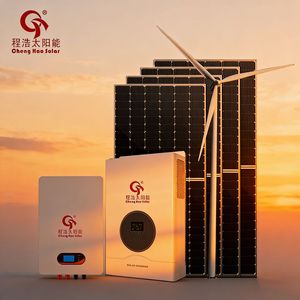 Sistema Híbrido Solar Eólico para el Hogar Cheng Hao de 5Kw, 10Kw y 20Kw con Controlador MPPT y Montaje en Suelo - Product Image 1