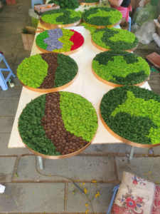 J-11205 Wholesale Customized Preserved <strong>Moss</strong> Panel Preserved Reindeer <strong>Moss</strong> With Frame for Home Decoration - Product Image 6