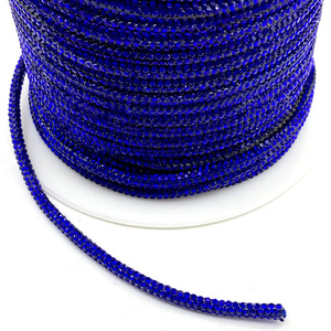 Lacets de chaussures Bling Bling 3,5 mm-3,8 mm, lacets décoratifs en cristal, lacets en <span class=keywords><strong>strass</strong></span>, accessoires de chaussures en verre pour bricolage - Product Image 6