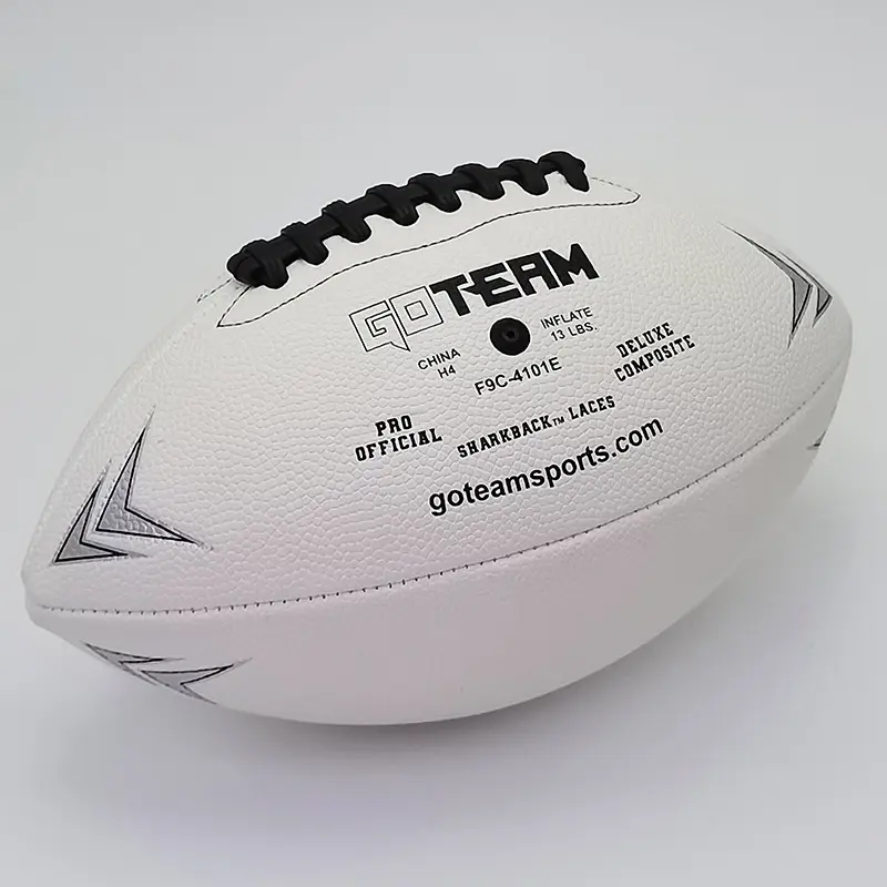 Fabricage Aangepaste Mode Maat 9 Voetbal Pu Lederen Rugbybal Voor Verkoop American Football