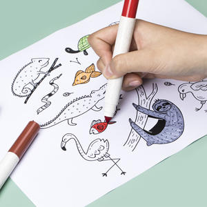Stylo magique Non toxique à base d'eau Surligneur couleurs assorties <span class=keywords><strong>grande</strong></span> pointe <span class=keywords><strong>feutres</strong></span> coloriage stylo bureau et école fournitures - Product Image 4