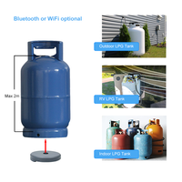 Indicador de Nivel de Gas LPG EPTTECH LPG-2412-BT para RV, Monitor Inteligente de Nivel de Cilindro de Gas para Cocina Doméstica