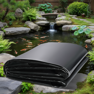 Revestimiento para Estanques de 10 x 15 Pies, 45 Mil, EPDM, Fácil de Cortar, Flexible, para Estanques de Peces Koi, Decoraciones Acuáticas, Base para Cascadas - Product Image 2