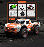 JJRC Q130 1/14 4WD Camion RC Brushless 70KM/H 2.4GHz Haute Vitesse Tout-Terrain RTR