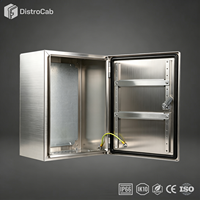 Boîtiers de télécommande industriels résistants aux chocs L CE RoHS IP66 IK10 pour environnements difficiles DistroCab HMB