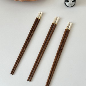 Bacchette massicce di legno di bambù 25cm di pollo ala resina giada testa festa all'ingrosso bacchette - Product Image 6