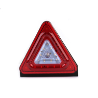 Triangle de détresse pour voiture à livraison rapide, lumière d'avertissement clignotante à LED