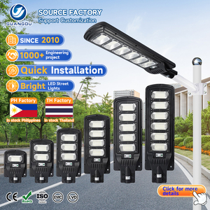 Iluminación Exterior de Alta Eficiencia, Farolas Solares LED Integradas Todo en Uno de 200W, 400W, 600W, 800W, 1000W, 1200W - Product Image 1