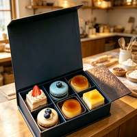 Boîte en carton recyclable personnalisée avec logo, boîte d'expédition en carton ondulé, emballage cadeau en carton pour chocolat, dessert, pâtisserie