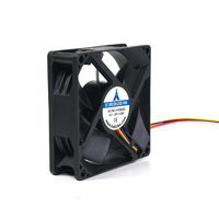 Superventas 80mm X 25mm DC Ventilador de refrigeración sin escobillas 12V Control de velocidad Alto rendimiento para PC Case Computer RV Nevera CPU Cooler