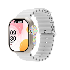 Montre connectée carrée S8ultra/S9 pour hommes et femmes, bracelet en silicone, boîtier en alliage d'aluminium, suivi d'activité, fréquence cardiaque, magnétique - Product Image 1