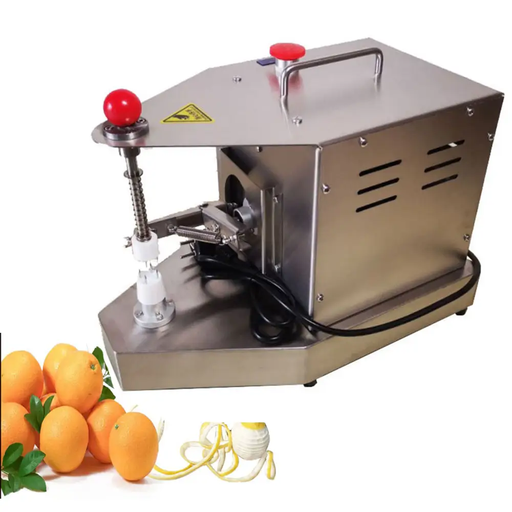 Table Top Commercial Lemon peach Peeler Orange Citrus Peeler Machine mango Skin Peeling Machine
