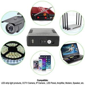 LEDライト用高品質スマート12V6000mAh充電式リチウムイオンパック18650ポータブルバッテリー - Product Image 6