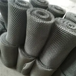 Flattening And Ginning Stainless Steel 304 310 321 Inconel 601 Monel 400 Knitted Wire Mesh
