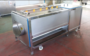 Loại Bàn Chải Thép Không Gỉ Khoai Tây/Cà Rốt Khoai Tây MÁY GiẶT/Gừng Rửa Và Lột Máy - Product Image 4